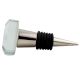 Silver Flat Octagon Dresser Glass Wine Stopper Online